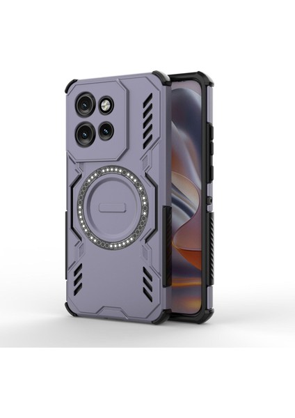 Motorola Edge 50 Neo Manyetik Telefon Kılıfı, Güçlü Manyetik Isı Dağılımı Telefon Kılıfı Kapağı Motorola Edge 50 Neo (Yurt Dışından)