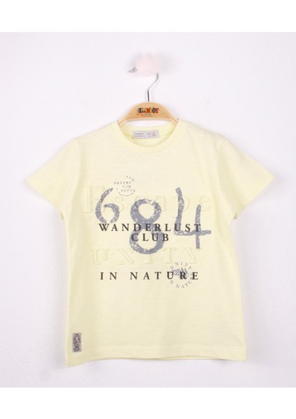 Erkek Çocuk T-Shirt 684 Gofre Baskı