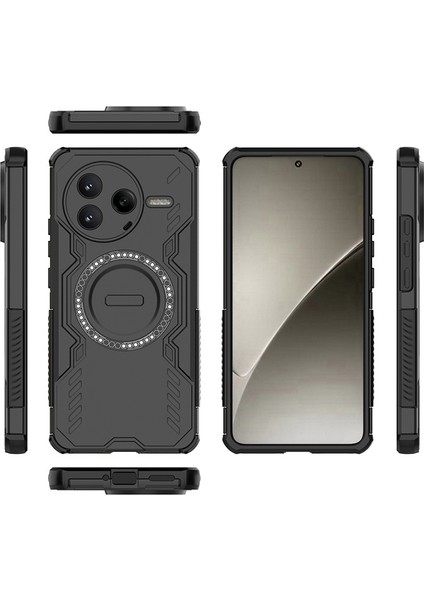 Xiaomi Poco F7 Ultra Manyetik Telefon Kılıfı, Güçlü Manyetik Isı Dağılımı Telefon Kılıfı Kapağı Xiaomi Poco F7 Ultra (Yurt Dışından)