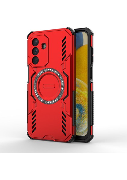 Samsung Galaxy A26 Manyetik Telefon Kılıfı, Güçlü Manyetik Isı Dağılımı Telefon Kılıfı Kapağı Samsung Galaxy A26 (Yurt Dışından)