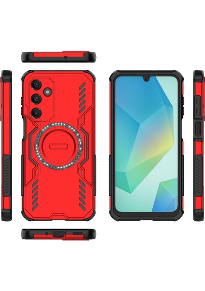 Samsung Galaxy A26 Manyetik Telefon Kılıfı, Güçlü Manyetik Isı Dağılımı Telefon Kılıfı Kapağı Samsung Galaxy A26 (Yurt Dışından) modelleri