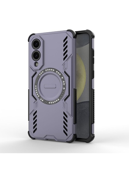 Samsung Galaxy S25 Edge Manyetik Telefon Kılıfı, Güçlü Manyetik Isı Dağılımı Telefon Kılıfı Kapağı Samsung Galaxy S25 Edge (Yurt Dışından)