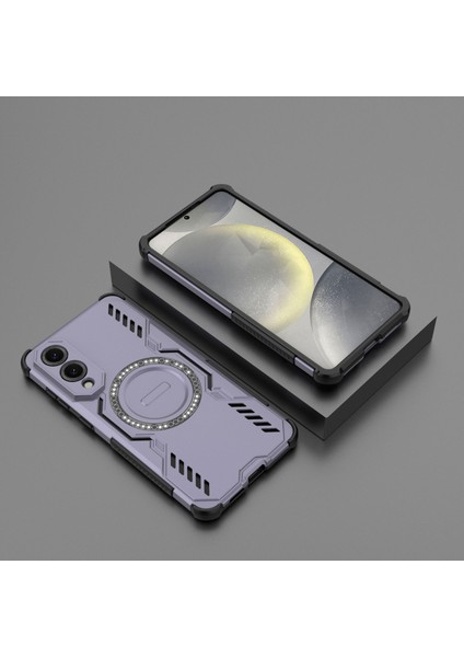 Samsung Galaxy S25 Edge Manyetik Telefon Kılıfı, Güçlü Manyetik Isı Dağılımı Telefon Kılıfı Kapağı Samsung Galaxy S25 Edge (Yurt Dışından) modelleri