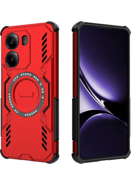 Xiaomi Poco X7 Pro Manyetik Telefon Kılıfı, Güçlü Manyetik Isı Dağılımı Telefon Kılıfı Kapağı Xiaomi Poco X7 Pro (Yurt Dışından)