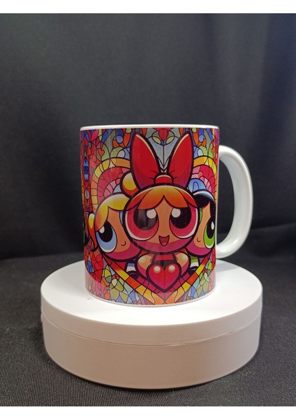 Powerpuff Girls Temalı Porselen Kupa Bardak fiyatları
