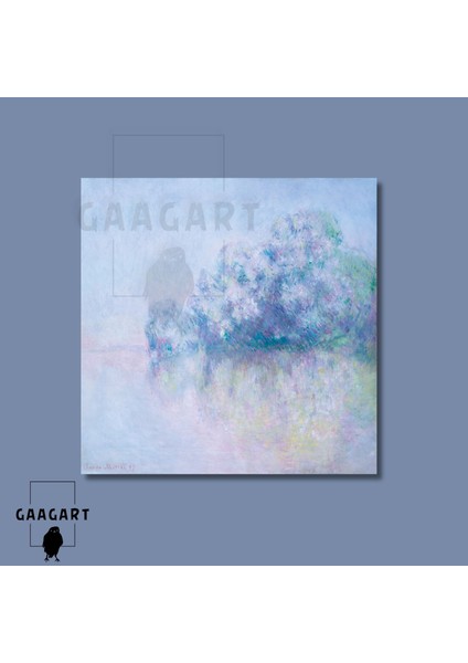 Kare Kanvas Ünlü Eserler Claude Monet Isırgan Otu 1897 modelleri