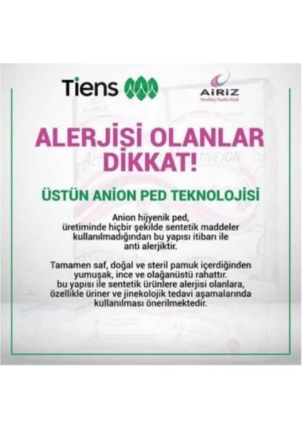 Airiz Hijyenik Ped