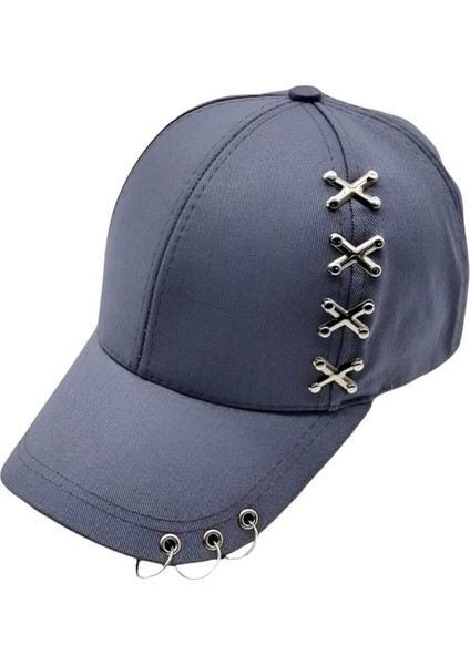 Punk Master Baseball Kep Şapka 2'li Set