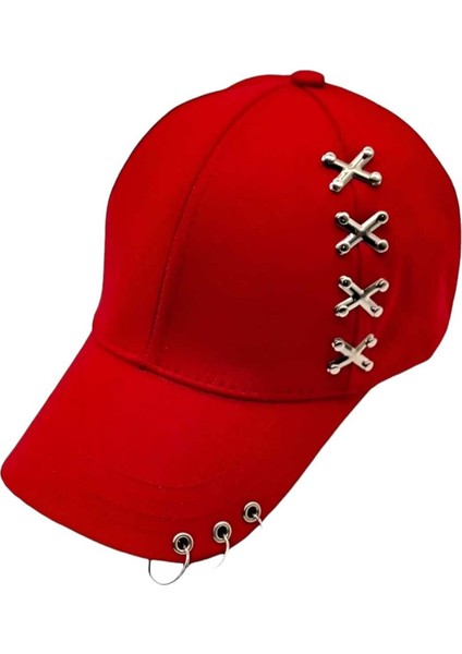 Punk Master Baseball Kep Şapka 2'li Set