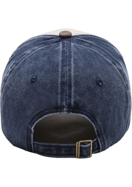 Eskitme Jewel Shine Ayarlanabilir Beyzbol Kep Şapka Baseball Şapka 2'li Set