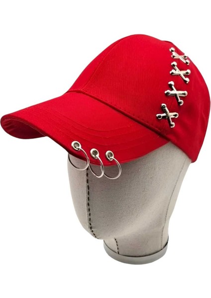 Punk Master Baseball Kep Şapka 2'li Set