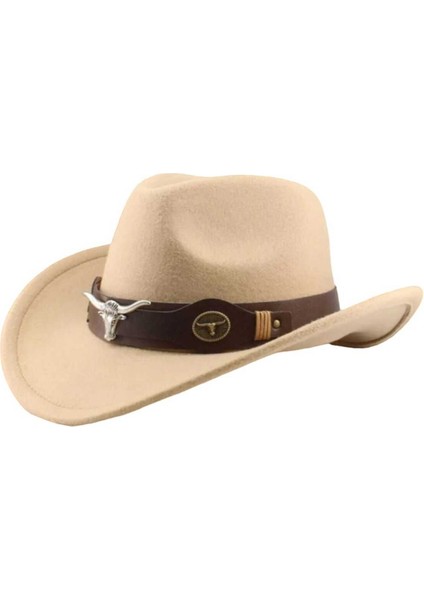 Kovboy Fötr Şapka Kovboy Şapkası Kovboy Şapka