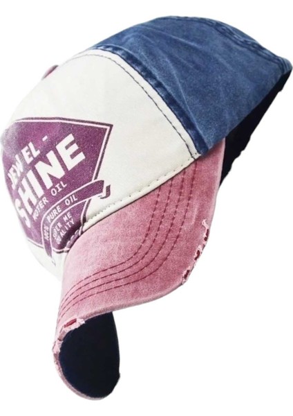 Eskitme Jewel Shine Ayarlanabilir Beyzbol Kep Şapka Baseball Şapka