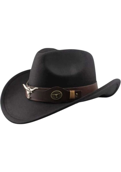 Kovboy Fötr Şapka Kovboy Şapkası Kovboy Şapka