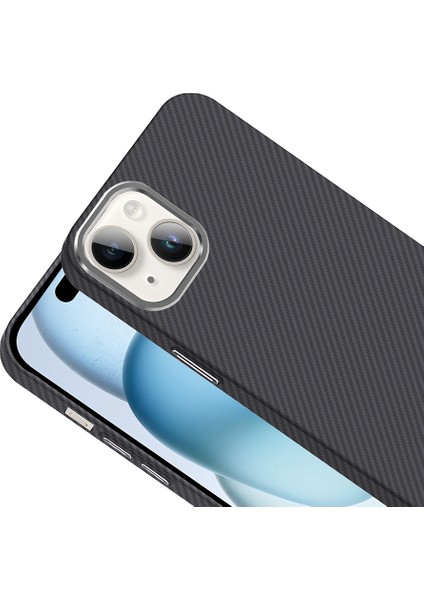 iPhone 14 Kılıf M-Safe Şarj Özellikli Karbon Fiber Görünümlü Gros Kılıf modelleri