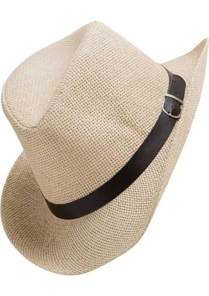 Tokalı Hasır Fötr Şapka