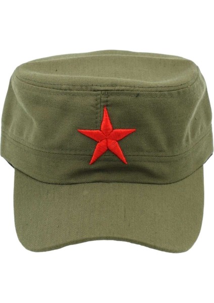 Pamuklu Yıldızlı Castro Şapka
