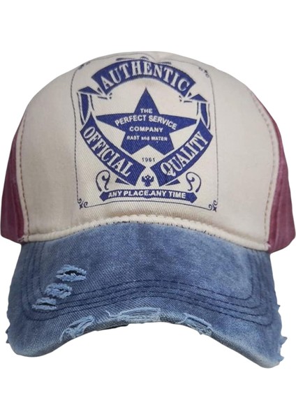 Pamuklu Authentic Eskitme Kep Şapka modelleri