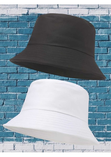 Uv Korumalı Pamuku Bucket Şapka