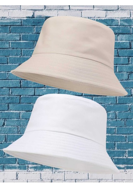 Uv Korumalı Pamuku Bucket Şapka