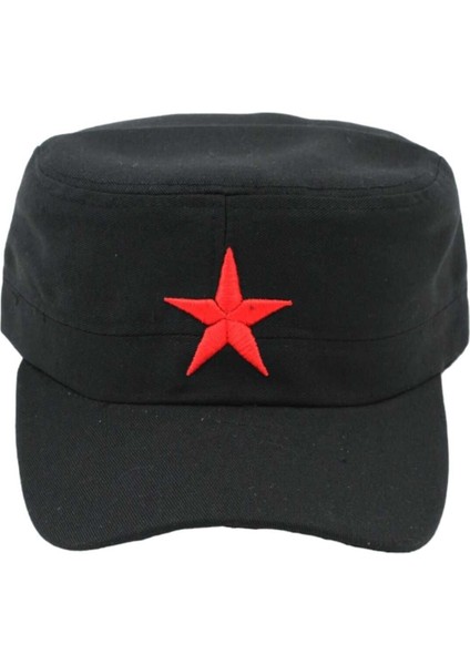 Pamuklu Yıldızlı Castro Şapka