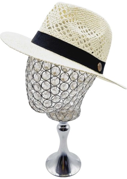 Organik Hasır Örme Fötr Kovboy Şapka fiyatları