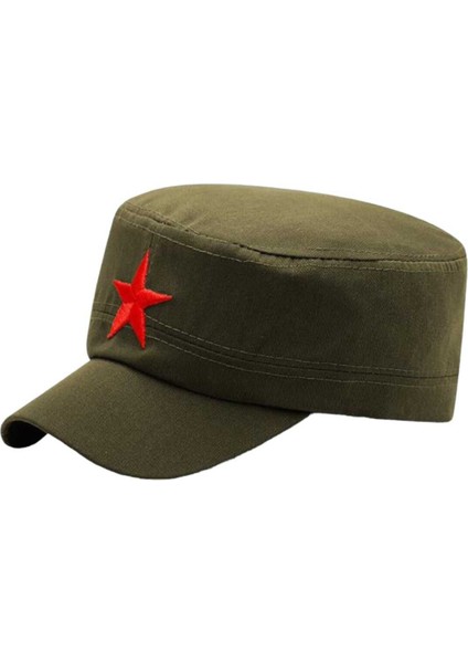 Pamuklu Yıldızlı Castro Şapka