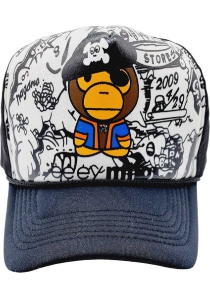 Trucker Fileli Kep Şapka