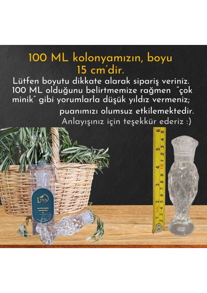 Set 4-4'lü Set (KOLONYA-MUM-SABUN-ZEYTİNYAĞI)-->[100 ml Kolonya ve 500 ml Yeşil Şişe Zeytinyağı Ile]