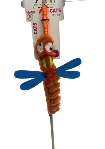 Yusufçuk Kedi Naneli Hışırtılı Kedi Oltası