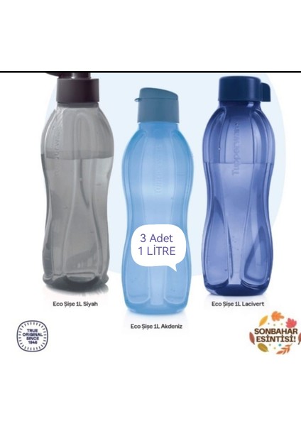3 Adet 1 Lt Eco Suluk.