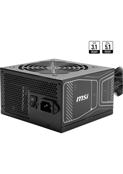 Msı Mag A750GN Pcıe5 750W 80+ Gold Psu Nonmodular