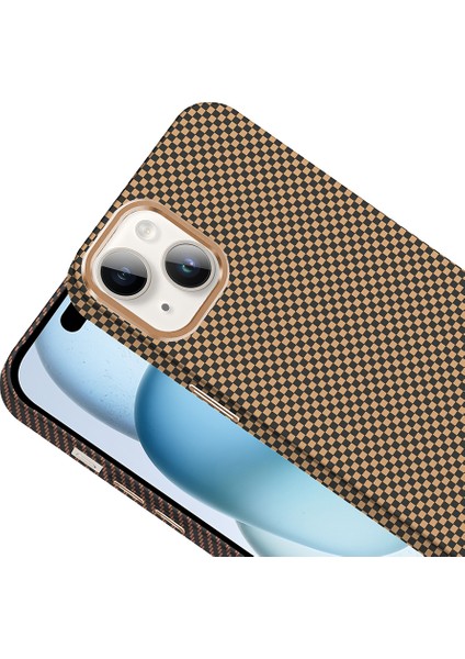 iPhone 13 Kılıf M-Safe Şarj Özellikli Karbon Fiber Görünümlü Gros Kılıf modelleri