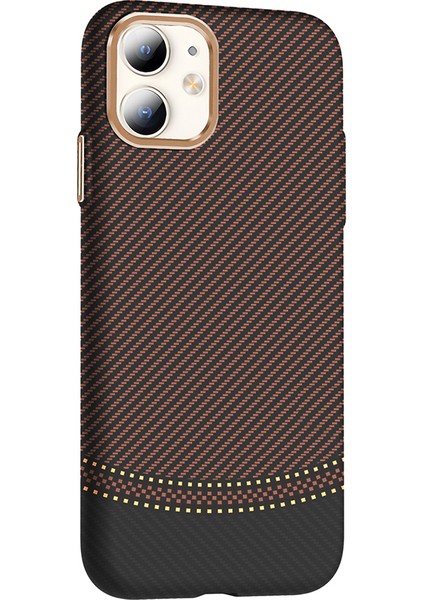 iPhone 11 Kılıf M-Safe Şarj Özellikli Karbon Fiber Görünümlü Gros Kılıf fiyatları