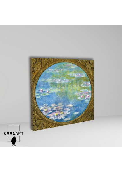 Kare Kanvas Tablo Ünlü Eserler Claude Monet Su Zambakları fiyatları