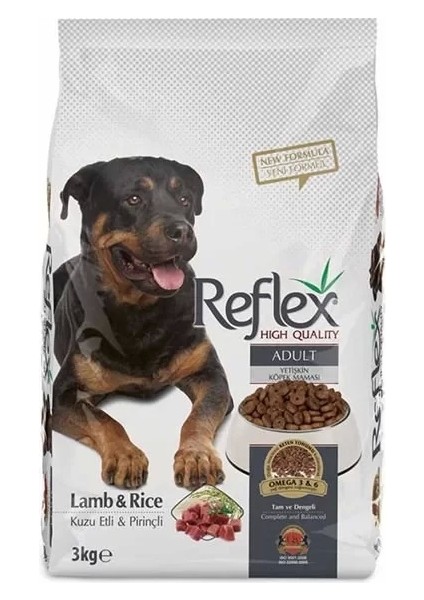 Adult Kuzu ve Pirinçli Yetişkin Köpek Maması 3 kg