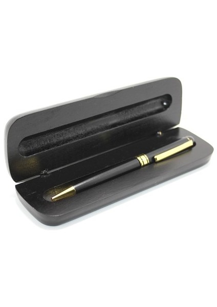 Ahşap Kutulu Tükenmez Kalem Model 3