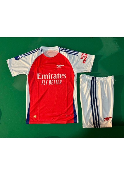 Arsenal 2024/25 Odegard Iç Saha Çocuk Forması 4 Lü Set