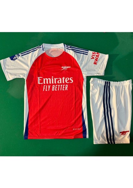Arsenal 2024/25 Trossard Iç Saha Çocuk Forması 4 Lü Set