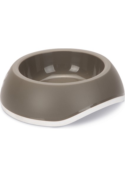 Köpek Mama Su Kabı, Plastik, Premium, Gri, 14CM, 600ML