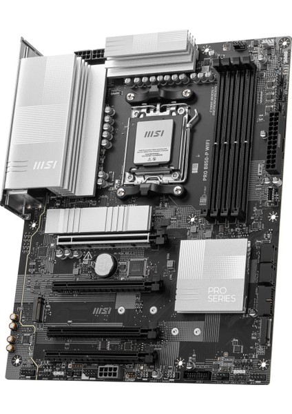 Msı Pro B850-P Wıfı Am5 Ddr5 8200MHZ(OC) HDMI 3x M.2 USB 10GBS 5g Lan Wı-Fı 7 Atx fiyatları