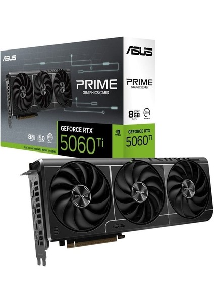PRIME-RTX5060TI-O8G 8gb Ddr7 128BIT 3xdp HDMI Ekran Kartı