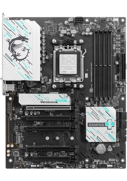 Msı B840 Gamıng Plus Wıfı Am5 Ddr5 8000(OC)MHZ Atx Gaming (Oyuncu) Anakart fiyatları
