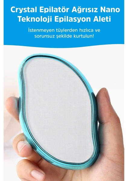 Crystal Eraser Epilasyon Aleti Tüy Silgisi Tüy Alıcı Fiziksel Kristal Epilatör fiyatları