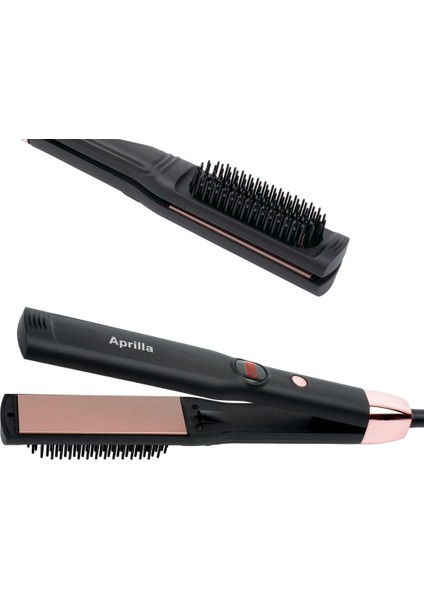 AHS-2054 Dijital Göstergeli 2'si 1 Arada Ekstra Fırçalı Saç Düzleştirici fiyatları