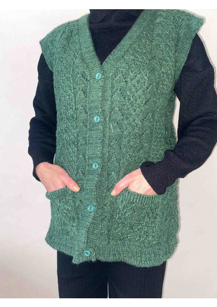 Çift Cepli Kadın Yelek modelleri