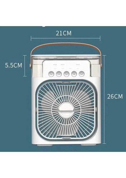 Su Hazneli Şarjlı Masa Vantilatörü fırsatları