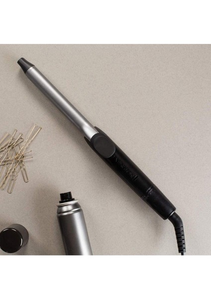 Şık 19 mm Spiral Saç Maşası, Seramik Plaka, Siyah, 210°C, Profesyonel Kalite modelleri