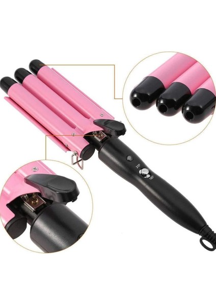 Yumuşak Dalga Saç Maşası, 210°C, 25mm, Seramik Isı Teknolojisi, Profesyonel Kullanım modelleri