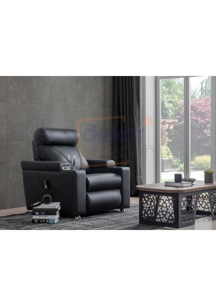 Zero Siyah Tekli Ev Sinema Koltuğu